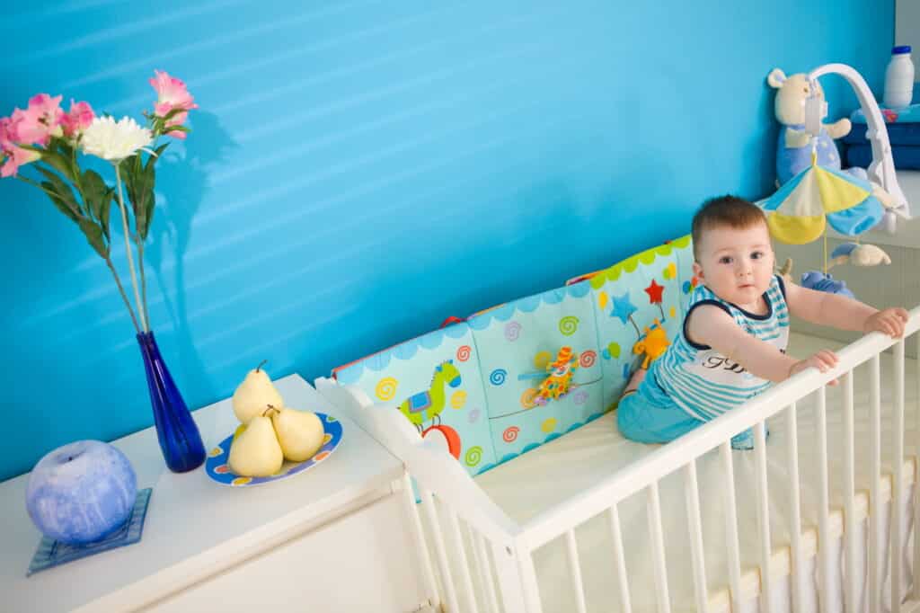 Baby boy room colour